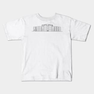 Louis Kahn • National Parliament House • Dhaka, Bangladesh Kids T-Shirt